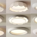 Modern Ceiling Lights With Various Designs And Different Styles For Home Use 3d model