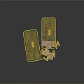 7.62 Caliber Bullets in Open Metal Boxes with Scattered Ammunition and Cartridges
