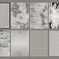 New Chinese-style Carpet Fabric Carpet 3d model