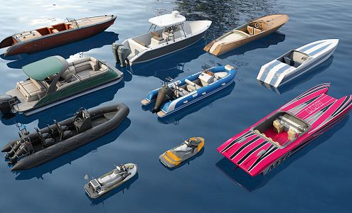 Modern Yacht 3d model