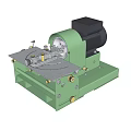 Tool Grinding Machine Small Truck 3d model