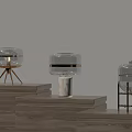 Light Luxury Table Lamp Simple Table Lamp 3d model