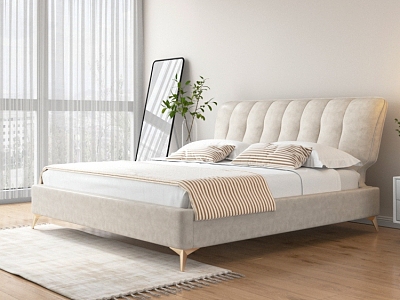 Modern Double Bed model