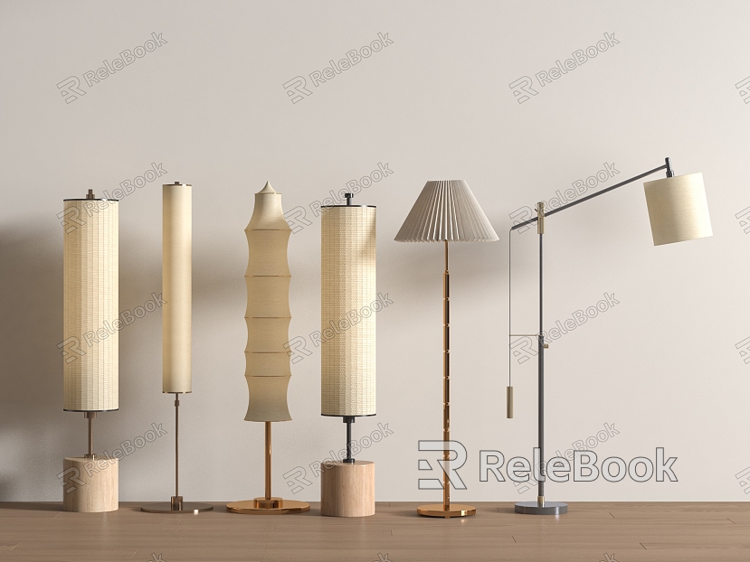 Modern floor lamp model