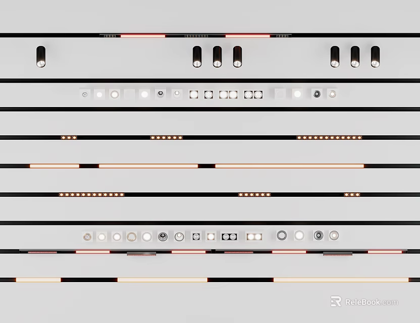 Other Technical Components With Various Ports And Connection Interfaces Arrangement 3d model 