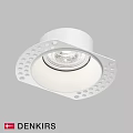Modern White Downlight Spotlight With Decorative Perforated Trim Ceiling Design