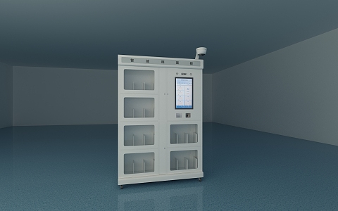 Intelligent filing cabinet 3d model