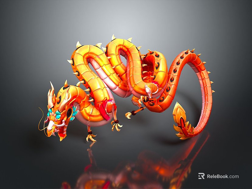Modern Dragon Chinese Dragon Dragon Dragon texture