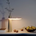 Modern Log Table Lamp 3d model