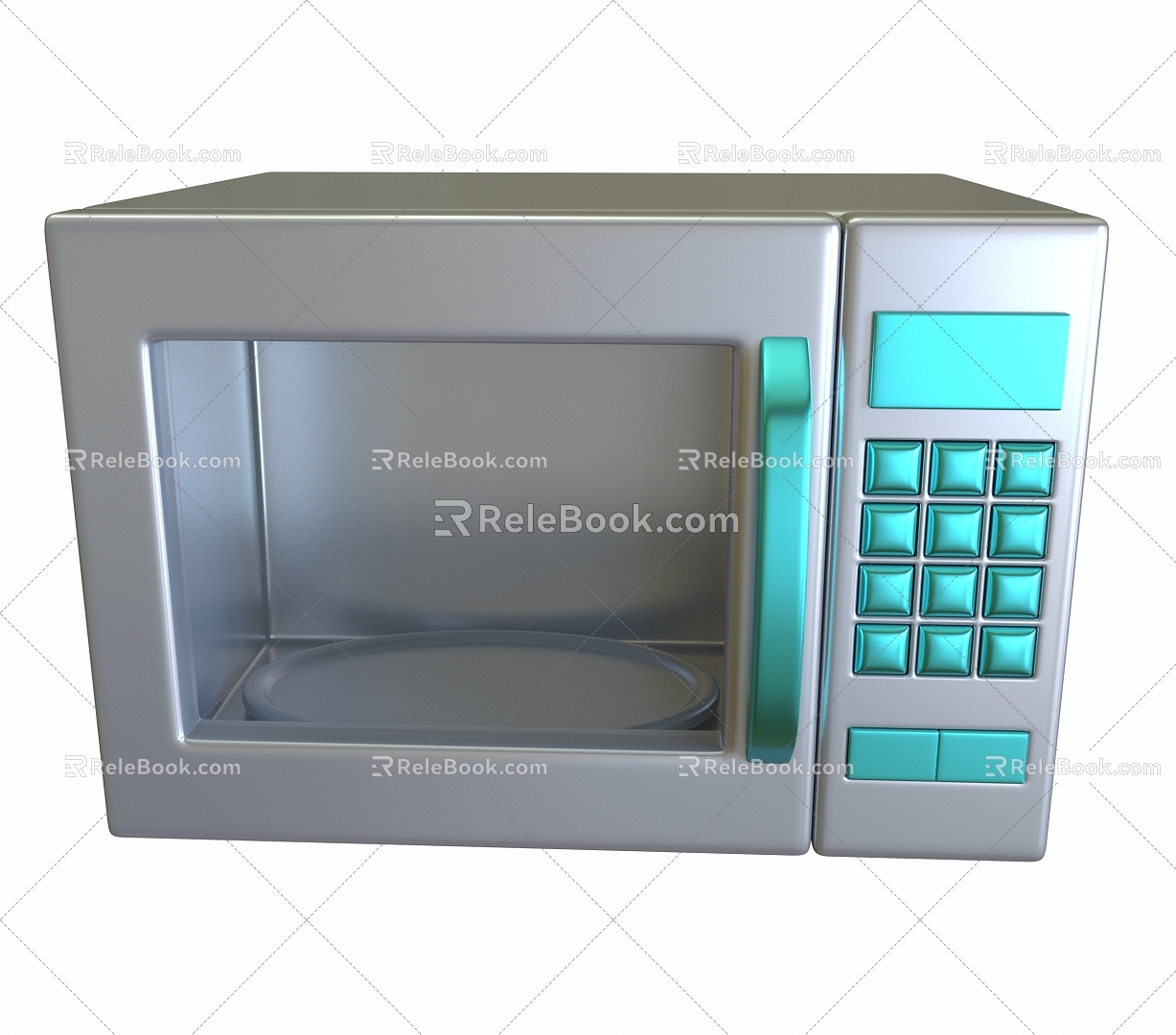 Microwave oven 3d model