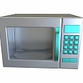 Microwave oven 3d model