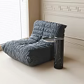 Modern Lazy Sofa Side Corner Caterpillar Sofa 3d model