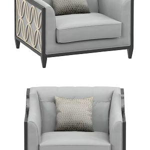 Single sofa 3d model