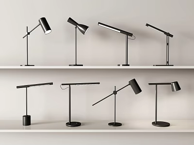 Modern Table Lamp Reading Lamp Learning Lamp Bedside Lamp Eye Protection Lamp Folding Lamp 3d model