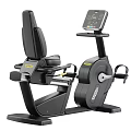 Recumbent Exercise Bike With Digital Display Ergonomic Seat And Stable Frame For Home Gym