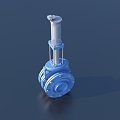 Hardware Valves Industrial Components 3d model