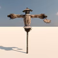 Modern Scarecrow 3d model
