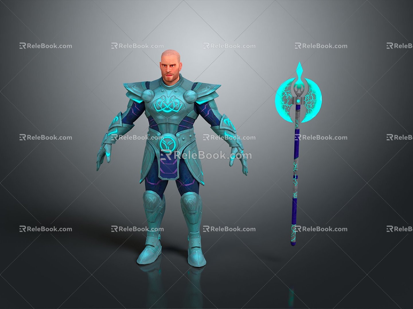 Western Samurai Western Warrior Western Hero Western Warrior Knight Hero Ancient Warrior Paladin 3d model