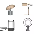 Modern table lamp 3d model