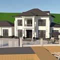 New Chinese Villa 3d model