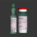 Two Hyaluronic Acid Food Supplement Bottles With Linresor Label And Colorful Caps