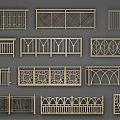 Various Decorative Fence Designs With Different Patterns And Creative Styles