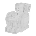 Premium Leather Full Body Electric Massage Chair With Foot Massage For Comfortable Home Relaxation