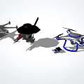 Smart Machines Including Drones Robotic Devices And Control Systems For Modern Applications 3d model