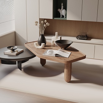 Modern coffee table 3d model