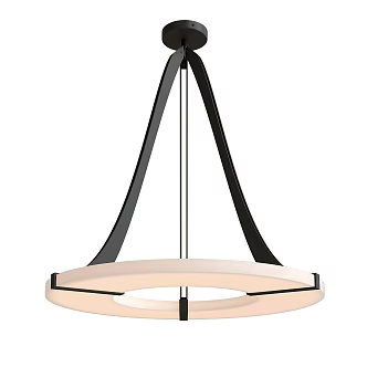Modern chandelier 3d model