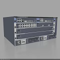 PANDACOM Series 3 Network Device Featuring Multiple Ports Slots And Interfaces