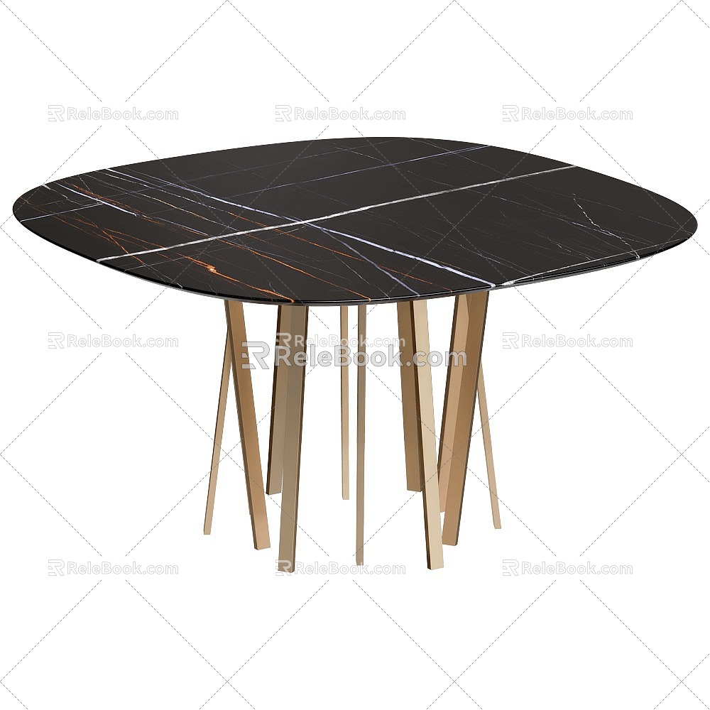 Paolo Castelli table 3d model