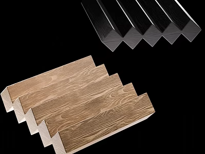 Modern Bathroom Vanity Frame With Wooden Texture And Metal Support Structure 3d model
