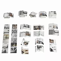 Modern Book Portfolio 3d model