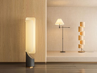 Modern floor lamp model