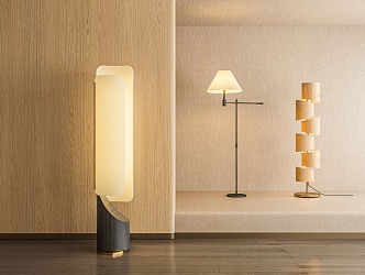 Modern floor lamp 3d model