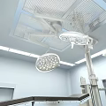 Double Head LED Surgical Lights With Digital Display For Operating Room Medical Equipment