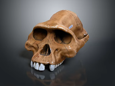 High Quality Anatomical Skull Model Medical Device For Educational Training Use 3d model