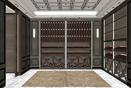 Jane's Wine Cellar 3d model