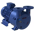 Blue GUDUN Industrial Pump With Dual Inlets Motor Component And Base Structure