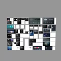 Modern Switch Panel 3d model