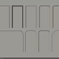 Minimalist Wall Mounted Shelves With Various Shapes And Neutral Tones Design