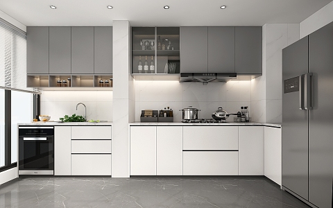 Modern Kitchen 3d model