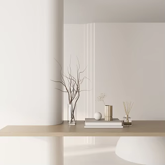 Modern ornaments combination 3d model