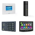 Modern visual doorbell doors and windows security monitoring doorbell 3d model