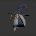 Gandalf Wizard figures game characters 3d model