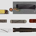 Traditional Chinese Guzheng Musical Instruments With Various Designs And Wooden Frames