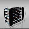 Hospital Pharmacy Medication Shelves With Over The Counter Drugs And Storage Organization