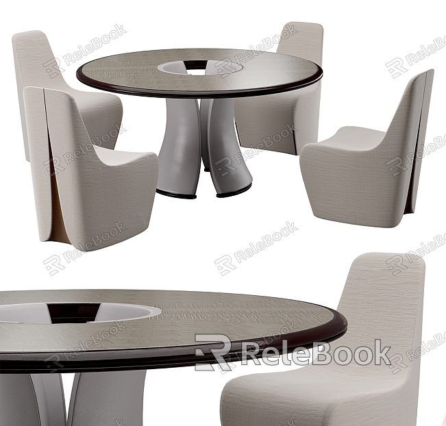 Giorgetti Dining Table and Chair model