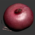 Vibrant Red Onion With Fresh Purple Skin For Healthy Cooking Recipes
